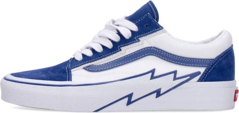Vans Bolt Sneakers 2 Tone Navy Wit White Heren