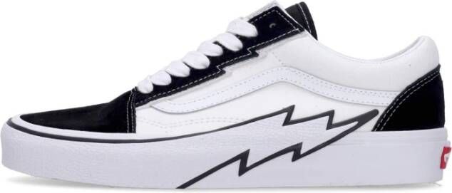 Vans Bolt Sneakers Zwart Wit Black Heren