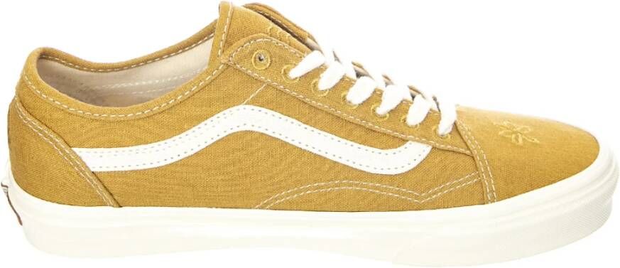 Vans Bruine Canvas Veterschoenen Brown Heren