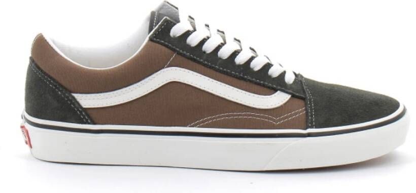 Vans Lage Sneakers Old Skool CANVAS SUEDE POP BROWN MULTI