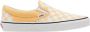 Vans Ruitpatroon Instap Lage Schoen Lijnzaad Wit Yellow Heren - Thumbnail 1