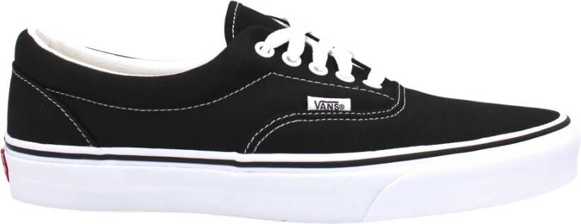 Vans Canvas Veterschoenen met Leren Rand