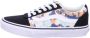 Vans Ward Stripe Floral Sneakers zwart Canvas Dames - Thumbnail 2