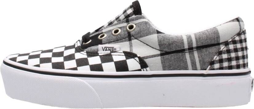 Vans Dames Sneakers Era Platform (Plaid Checkerboard) Zwart - Foto 2