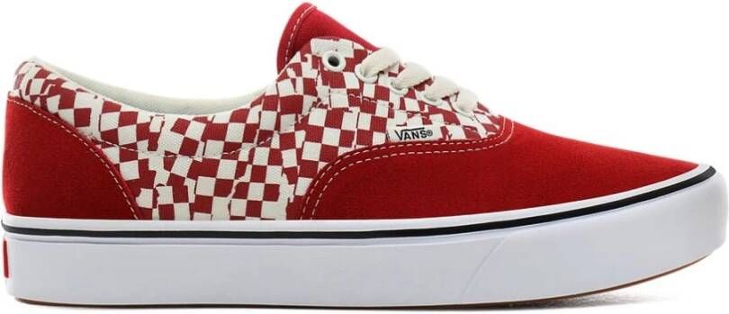 Vans ComfyCush Era Heren Schoenen Red Leer Textil 5 Foot Locker