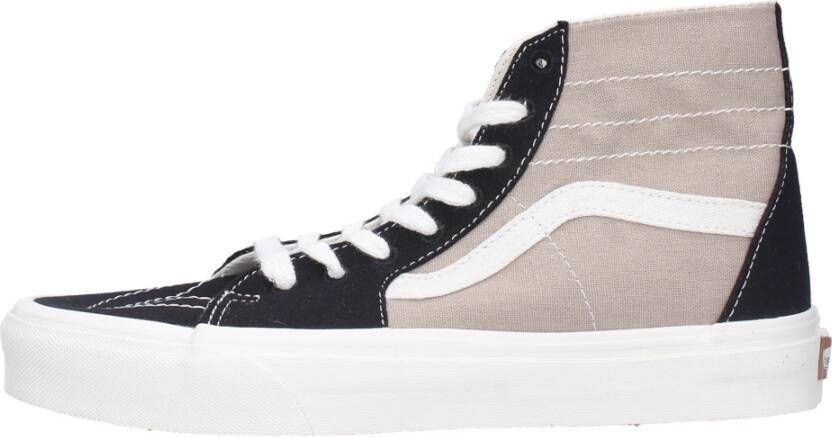 Vans Comfortabele Sk8 Hi Sneakers in Zwart Suède Multicolor Heren
