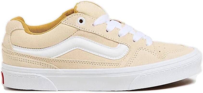 Vans Caldrone Retro Sneakers Beige Dames