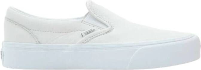 Vans Dames Slip-On VR3 Lthr Grijze Sneakers