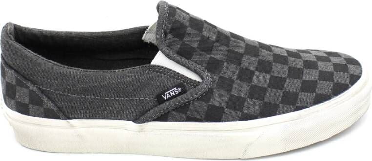 Vans Elastische Canvas Slip-On Rubberen Zool Schoen