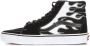 Vans Sk8 Hi Flame Sneakers Zwart Heren - Thumbnail 1