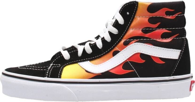 Vans Ua Sk8-Hi Reissue (Flame) (Flame)Black Black Tr Wht - Foto 2