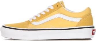 Vans Flax True White Old Skool Sneaker Yellow Heren