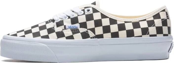 Vans Geruite Authentic Reissue Sneakers Black Dames