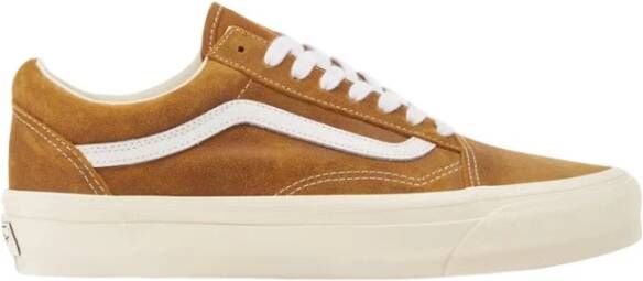 Vans Gouden Bruine Canvas LX Old Skool Veterschoen