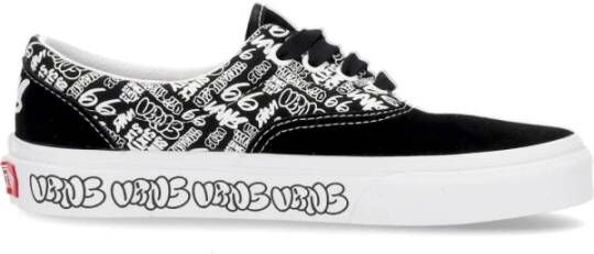 Vans Graffiti Lage Sneaker Zwart Wit Black Heren