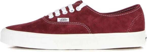 Vans Granaat Lage Sneaker Red Heren