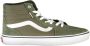 Vans Groene hoge sneakers met contrastdetails Green Heren - Thumbnail 1