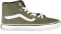 Vans Groene hoge sneakers met contrastdetails Green Heren - Thumbnail 7
