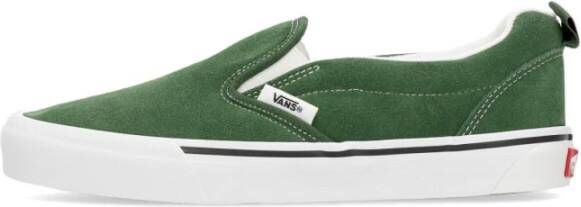 Vans Groene Slip-On Streetwear Sneakers Green Heren