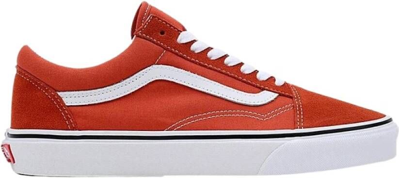 Vans Heren Color Theory Old Skool Sneakers Orange Heren