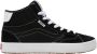 Vans Heren Stof Leren Sneakers Rubber Zool Black Dames - Thumbnail 1