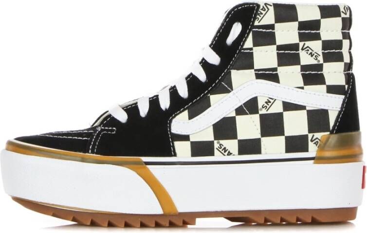 Vans Hoge Sneaker Dames Sk8-Hi Stacked (Checkerboard) Multicolor Dames