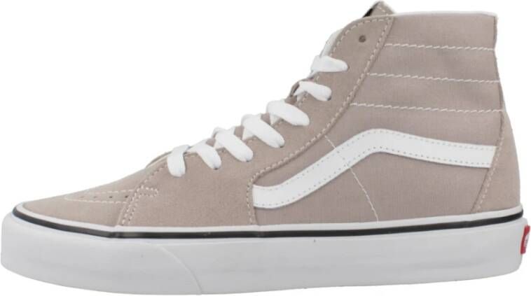 Vans Hoge Tapered Sneakers Beige Dames