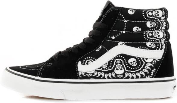 Vans Hoge Top Bandana Sneaker Black Heren