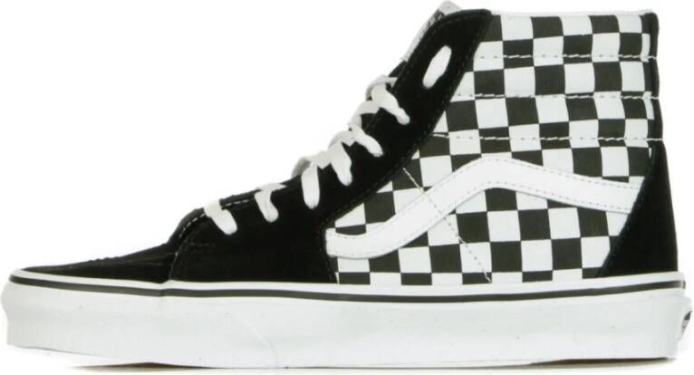Vans Sneakers Sk8 Hi Platform 2 Zwart Veters Normaal Vrouwen Canvas Rubber Ademend Effen Hoge - Foto 3
