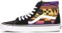 Vans Hoge Top Grafische Check Sneaker Zwart Multi - Thumbnail 1