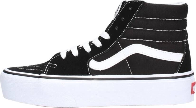 Vans Hoge-Top Platform Sneakers Black Dames