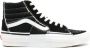 Vans Hoge Top Skate Schoenen Zwart Wit Black Unisex - Thumbnail 1