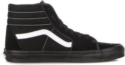 Vans Hoge Top Suède Canvas Sneaker Zwart