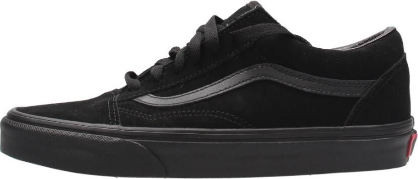 Vans Klassieke Canvas Sneaker met Dikke Rubberen Zool Black Dames - Foto 3