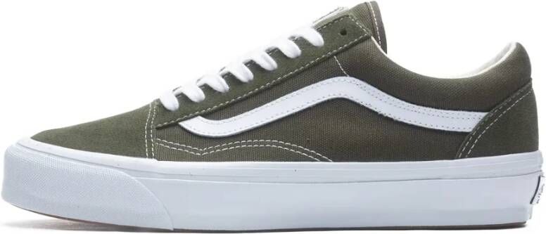 Vans Klassieke lage profiel sneakers Groen Wit