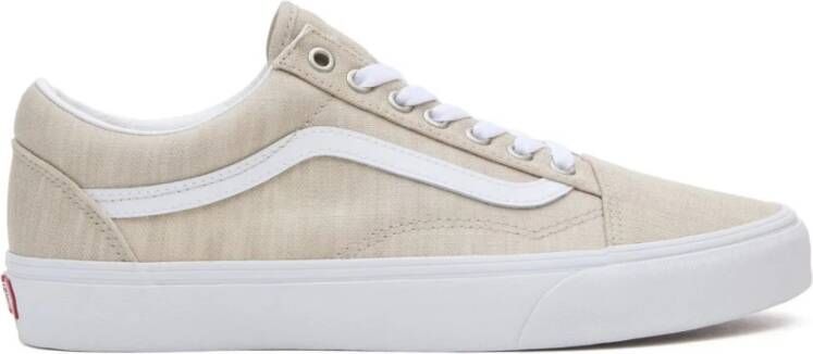 Vans Klassieke Old Skool Sneakers Beige Heren