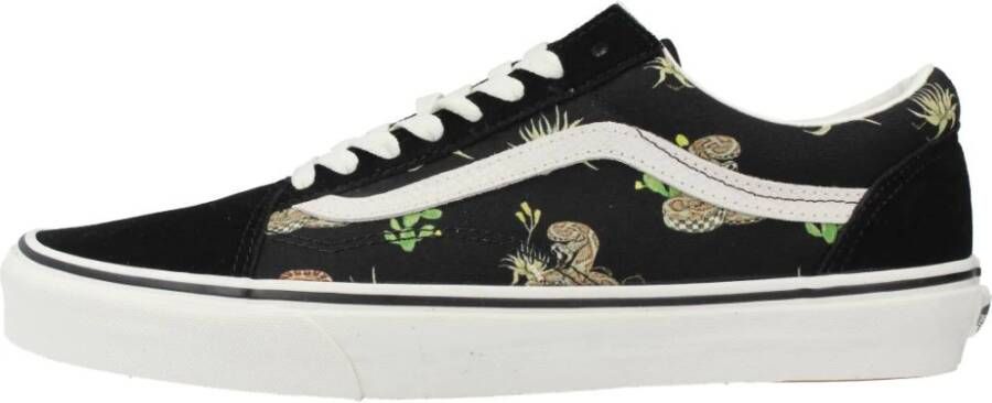 Vans Klassieke Old Skool Sneakers voor Vrouwen Black Dames