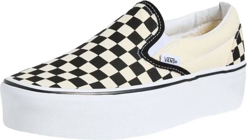 Vans Ua Classic Slip On Blk&Whtchckerboard Wht Schoenmaat 38 1 2 Sneakers VEYEBWW - Foto 12
