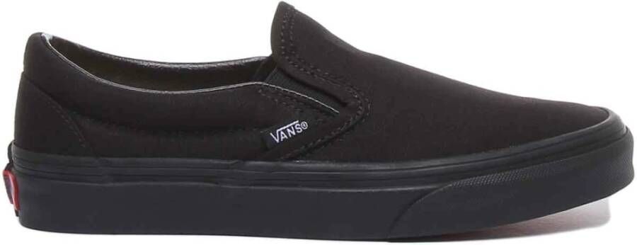 Vans Klassieke Slip-On Sneaker in Zwart