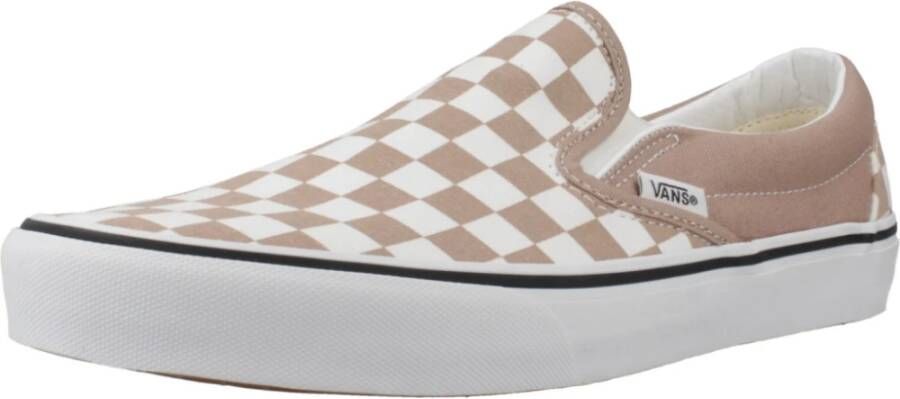 Vans Classic Slip On women Skate beige Schoenen