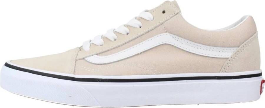 Vans Klassieke Street Style Sneakers Beige Dames