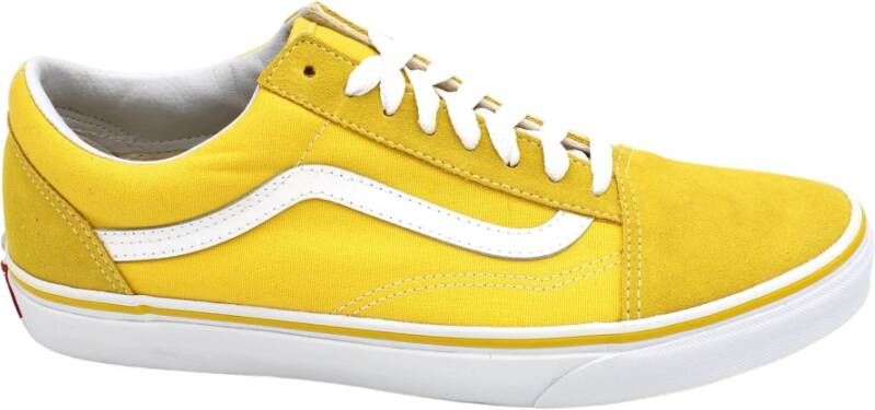 Vans Klassieke Suède Canvas Sneakers Rubberen Zool