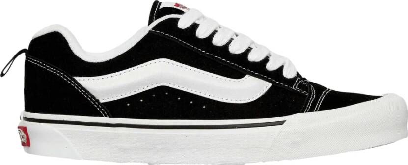 Vans Knu Skool | Black True White Zwart Suede Lage sneakers Unisex - Foto 14
