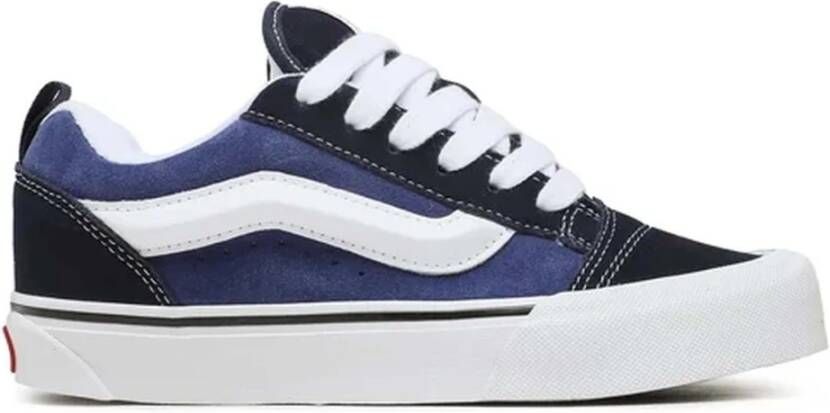 Vans Knu Skool Schoenen Blauw Maat: 38.5 Suède Foot Locker - Foto 8