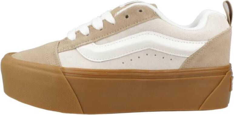 Vans KNU Stack Skater Sneakers Brown Dames