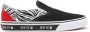 Vans Koreaanse Typografie Slip-on Sneakers Black - Thumbnail 1
