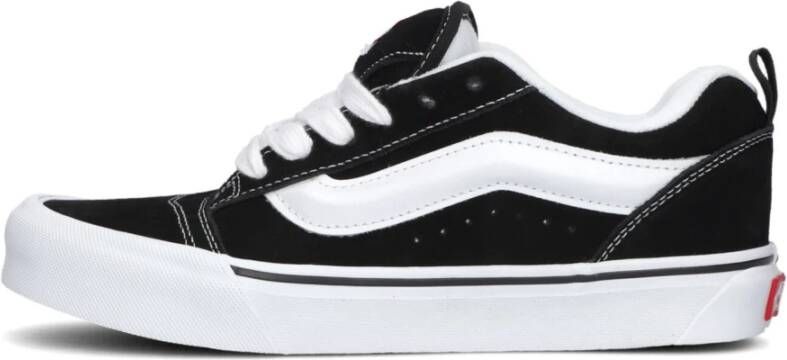 Vans Knu Skool | Black True White Zwart Suede Lage sneakers Unisex - Foto 12