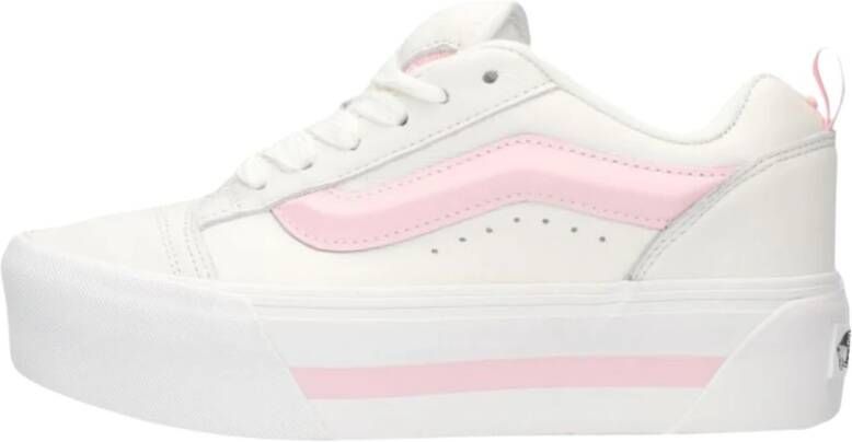 Vans Lage Sneakers Knu Stack White Dames