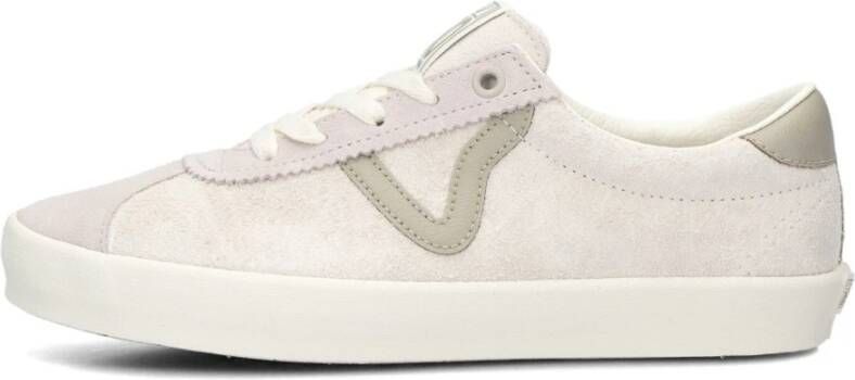 Vans Lage Sport Sneakers Beige Groen Grijs White