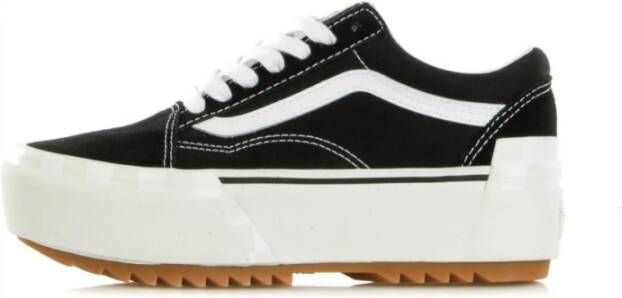 Vans Lage Top Old Skool Stacked Schoen Black Dames